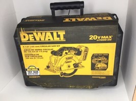 De Walt DCS391P1 20V Max Li Ion 6-1/2&quot; Circular Saw Kit (5.0 Ah) Brand New - £195.80 GBP