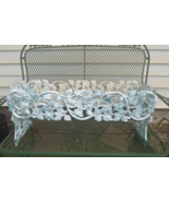 Antique Victorian Cast Iron Flower Vine Planter 30&#39;&#39;L  14&#39;&#39; tall x 10&#39;&#39;wide - $242.55
