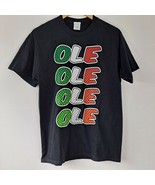 Ole Ole Ole Mexicana Soccer Mexican Green White Red Black Tshirt Unisex ... - £12.42 GBP