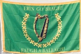 Alabama Erin Go Bragh Fall A Balagh Hard Ireland Forever Flag 3X5 Flag - £9.16 GBP