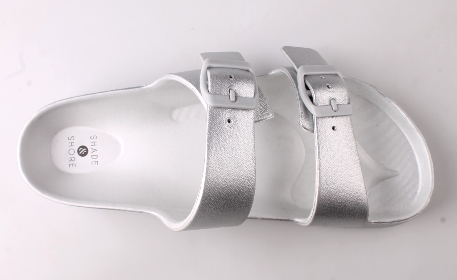 Shade & Shore Damen Neida EVA Zwei Band Fußbett Slide Sandalen Größe 8 US Neu Item image 5