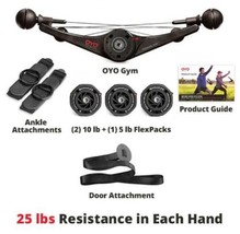 OYO Personal Gym Full Body Workout 25lbs Resistance Portable Light weight Fun EZ - £142.37 GBP