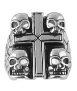 Outlaw Motorcycle Biker Rings Stainless Steel Lot Of 6 !   Size, Style C... - £67.16 GBP