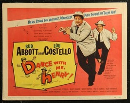 Dance With Me Henry 11&quot;x14&quot; Lobby Card Abbott &amp; Costello - £81.42 GBP