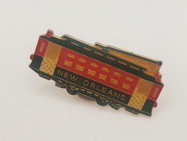 New Orleans Louisiana Trolley Car Collectible Travel Souvenir Lapel Hat Pin - £12.85 GBP