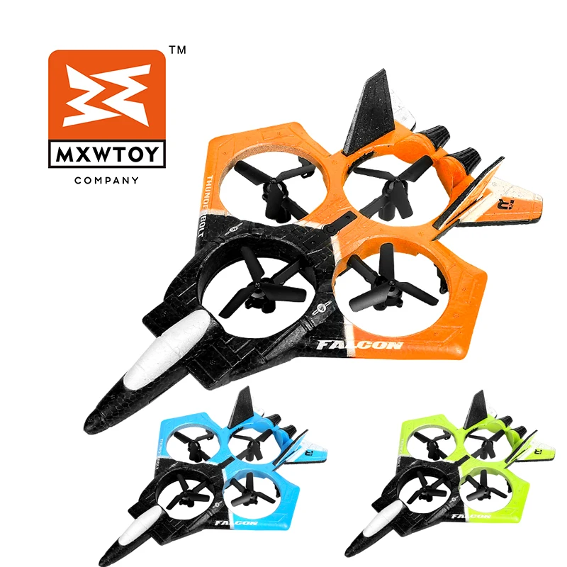 RC Airplane With LED Lights RTF 2.4G Remote Control Drones Flying Model Glider - £40.68 GBP+