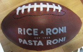 Football - Full Size, Synthetic, Leather, Rice-a-Roni - $19.79