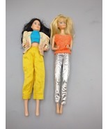 Mattel 1986 Vintage Barbie and the Rockers Doll  With Outfit Lot Of 2 - $27.73 CAD