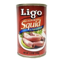 Ligo California Squid In Natural Ink Small 5.5 Can (Pack Of 15) - £54.80 GBP