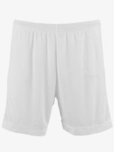 Adidas Sz. M Youth Squadra 17 Training Soccer Climalite White Short - £11.94 GBP