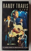 Randy Travis - Live: It Was Just a Matter of Time (VHS, 2001, Widescreen) - £13.44 GBP