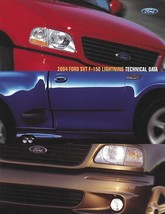 2004 Ford SVT F-150 LIGHTNING sales brochure sheet US 04 Technical Data - $10.00