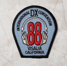 International DX Convention Visalia CA 1988 Patch - $9.95