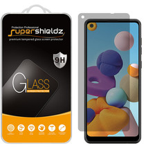 2x Supershieldz (Privacy) Tempered Glass Screen Protector for Samsung Galaxy A21 - £17.19 GBP