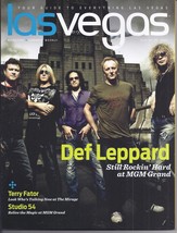 Def Leppard At Mgm  In Las Vegas Magazine Aug  2009 - £3.15 GBP