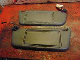 02 01 00 99 Saab 9-3 convertible oem right &amp; left sunvisor sun visor set pair - £46.97 GBP