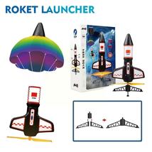 Electric Rocket Launcher Toys New Space Exploration With Model Skyrocket Childre - £15.82 GBP