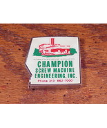 Lufkin Champion Screws Machine Engineering Advertising Tape Measure Wixo... - £7.77 GBP