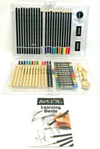 Art 101 All-Media Artist Drawing Studio Art Set 54 Pieces Manikin Water ... - £15.17 GBP