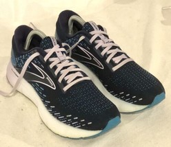 Brooks Womens Size 10B Glycerin 20 Blue Running Shoes Sneakers Pre Owned - $39.59