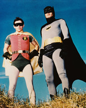 Batman Tv Adam West Burt Ward full length in outfits 16x20 Poster - £15.73 GBP