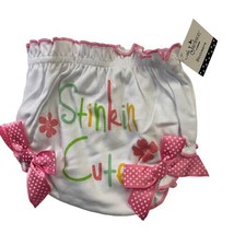 Ganz Stinkin Cute Colorful Diaper Cover Baby Girl by Ella Jackson - £6.40 GBP