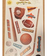 American Greetings Sports Stickers 4 Sheets 66 Stickers *NEW/SEALED* lll1 - $9.99