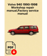 Volvo 940 1990-1998 Workshop repair manual,Factory service manual,OEM - €15,55 EUR