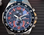 Casio Edifice Toro Rosso EFR-564TR-2ADR Blue Dial Stainless Steel Men&#39;s ... - $111.60