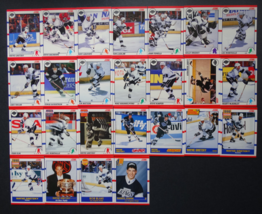 1990-91 Score Canadian Los Angeles Kings Team Set of 25 Hockey Cards - £1.56 GBP