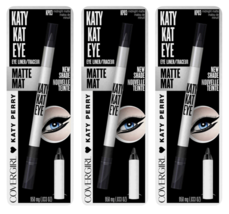 (3-Pack) Covergirl Katy Kat Eye Liner, Midnight Matte, 0.033 Oz - £13.32 GBP