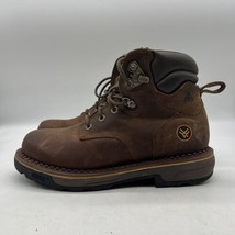 Hawx Crew Chief BHXCORPW104 Mens Brown Soft Toe Ankle Work Boots Size 10.5D - $59.39
