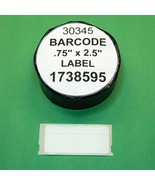 6 Rolls Barcode Label fit DYMO 1738595 / 30345 - USA Seller - BPA Free - $39.93 CAD