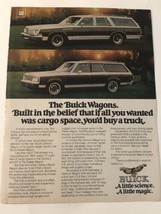 vintage Buick Wagon Print Ad  Advertisement 1970s pa1 - $7.91