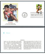 1983 US FDC Cover - Olympics, San Antonio, Texas - Hurdling E4 - $2.96