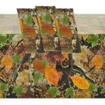 Plastic Tablecloth For Camouflage Birthday Party Supplies (54 X 108 In, ... - £20.39 GBP