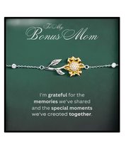 Sunflower Bracelet Bonus Mom Gift, Special Moments, Sunflower Bracelet, ... - £43.24 GBP+