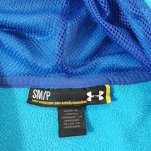 Under Armour Men's Blue Drawstring Hoodie Pullover Sweatshirt Size Small image 5