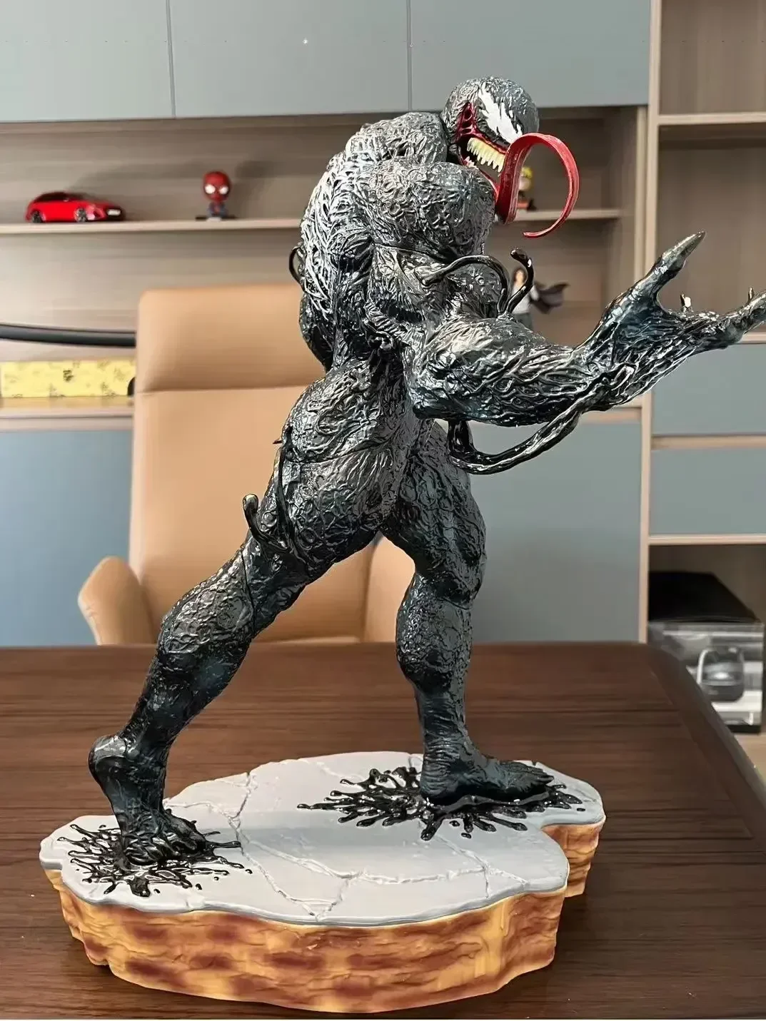 50cm Venom Figures Legends Series Action Figures Oversize Anime Spiderman Pvc - £337.73 GBP