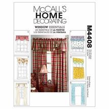 McCall&#39;s Patterns M4408 Window Essentials (Valances and Panels) - £7.85 GBP