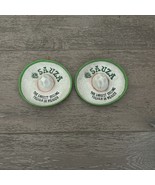 Set of 2 Vintage SAUZA TEQUILA Promo Advertising Mini-Sombreros - Mexico - $12.00