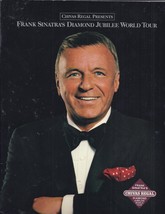 Frank Sinatra&#39;s Diamond Jubilee World Tour Program - £7.95 GBP