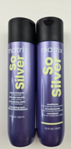 Matrix So Silver Purple Shampoo and Pigmented Conditioner Set | Removes Brassy - $34.65