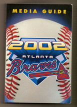 2002 Atlanta Braves Media Guide MLB Baseball - £19.25 GBP
