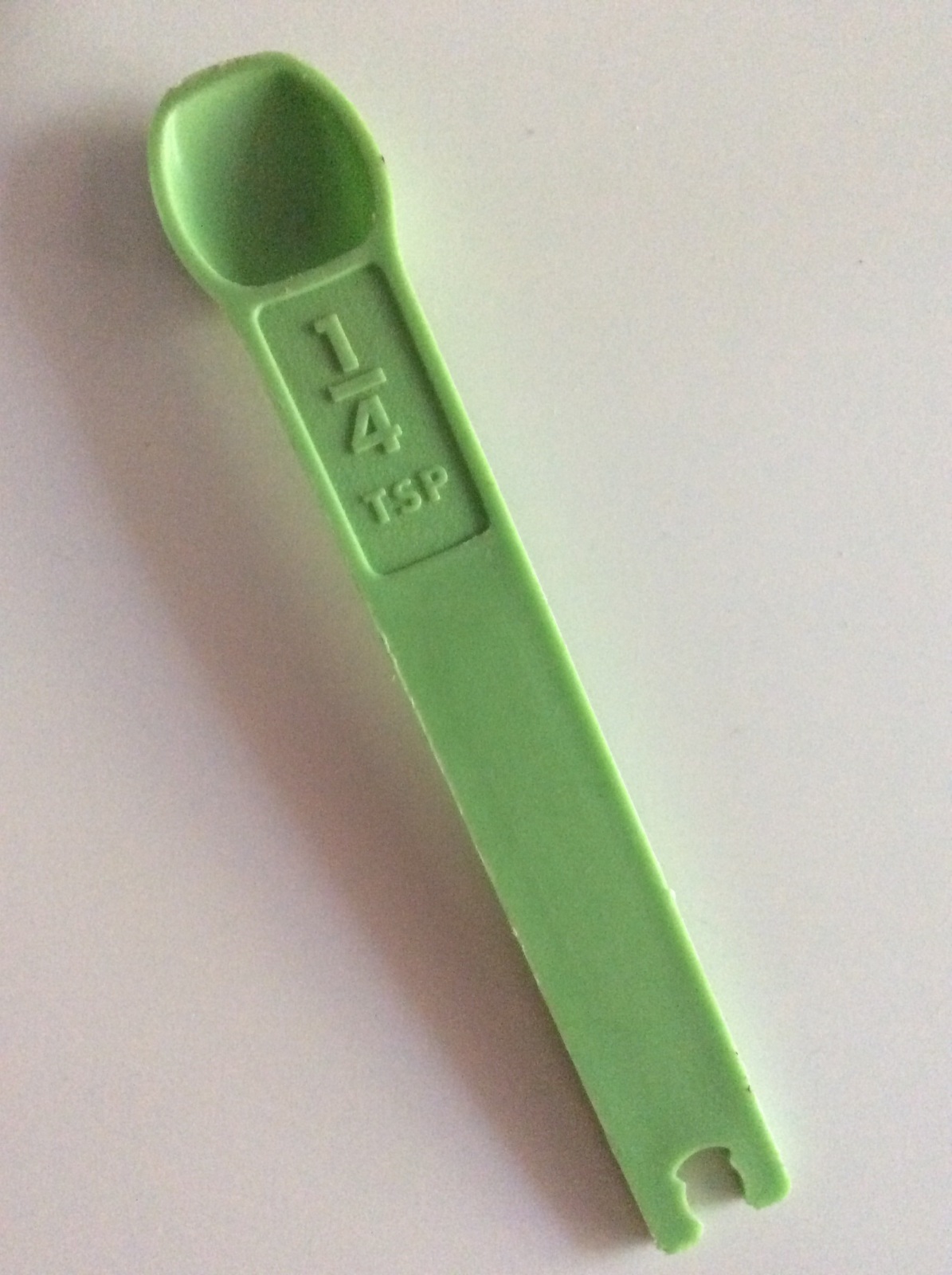 Tupperware Replacement Measuring Spoon 1/4 TSP Green - $6.55