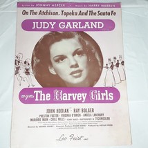 Oh Acthison, Topeka and Santa Fe Sheet Music 1945 With Judy Garland On C... - £14.64 GBP