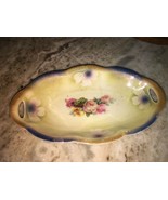 Germany Butter Dish Rose Antique-VERY RARE VINTAGE COLLECTIBLE-SHIPS N 2... - $58.49
