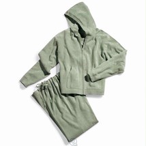Hammacher Spa Wear Sage Drawstring Sweat Pants ONLY SIZE 3XL 22 W - £21.25 GBP