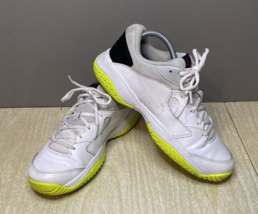 Nike Womens Court Lite 2 Size 8.5 White Fuchsia Hot Lime Tennis Shoes AR... - £29.55 GBP