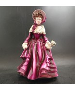 Florence Ceramics Mint &quot;Claudia&quot; Southern Belle c.1950’s RARE Purple w S... - $104.05 CAD
